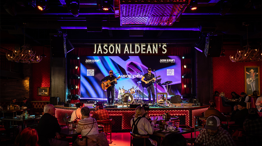 ADJ Fixtures Create The Atmosphere For Nashville’s Kinda Party At Jason Aldean’s New Las Vegas Bar