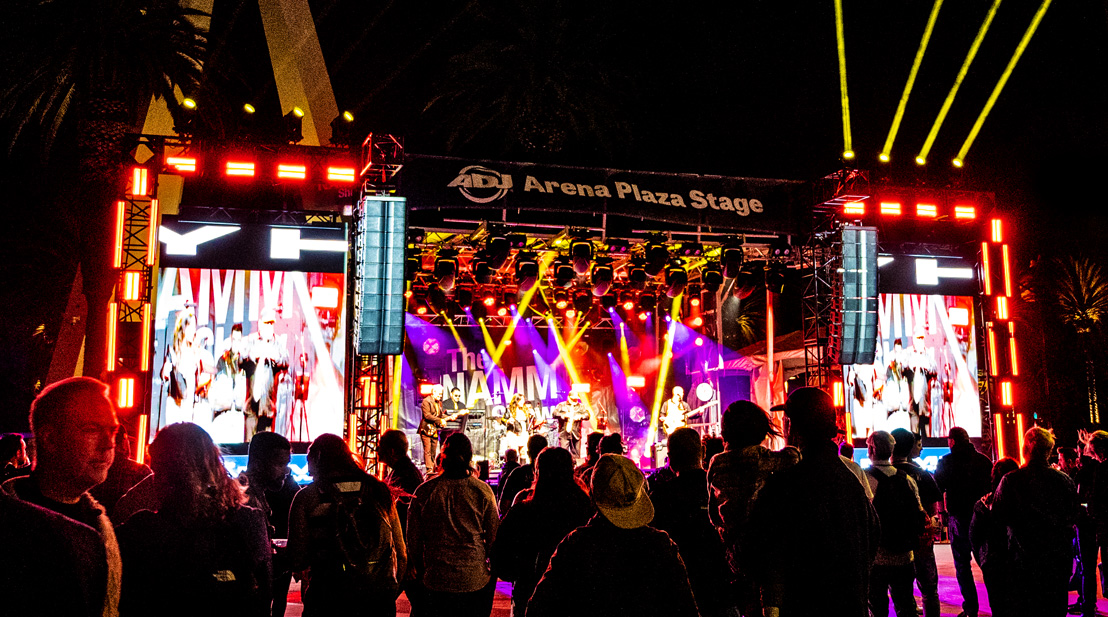 ADJ’s Full Potential Showcased on The Arena Plaza Stage at NAMM 2025