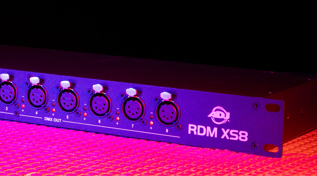 ADJ Expands Lighting Control Solutions with RDM XS8 DMX & RDM Splitter