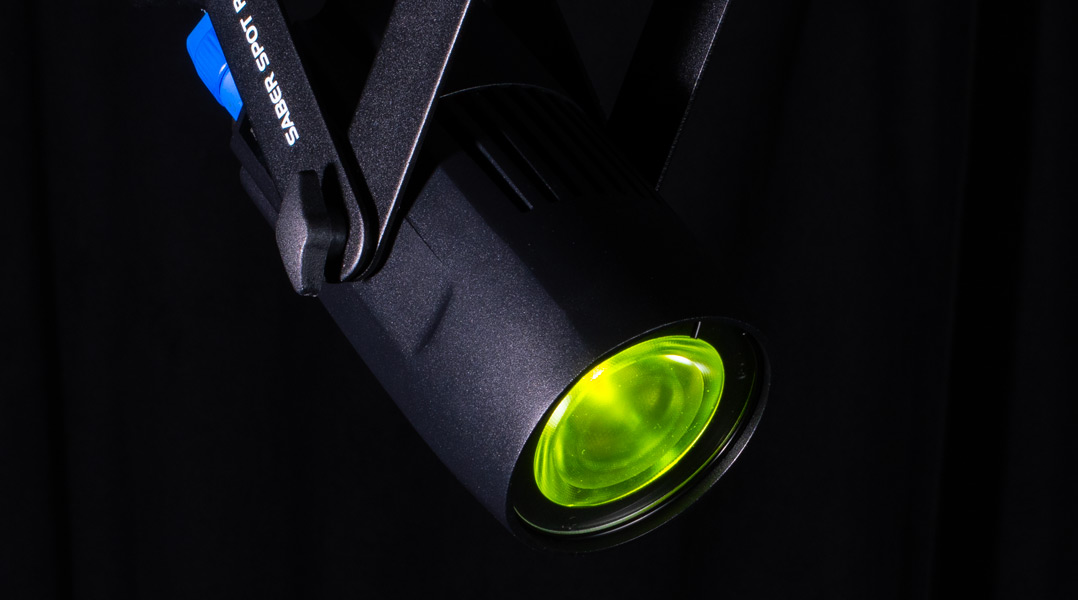 Saber Spot RGBL – ADJ’s Most Versatile Pinspot To Date Featuring Lime-infused LEDs