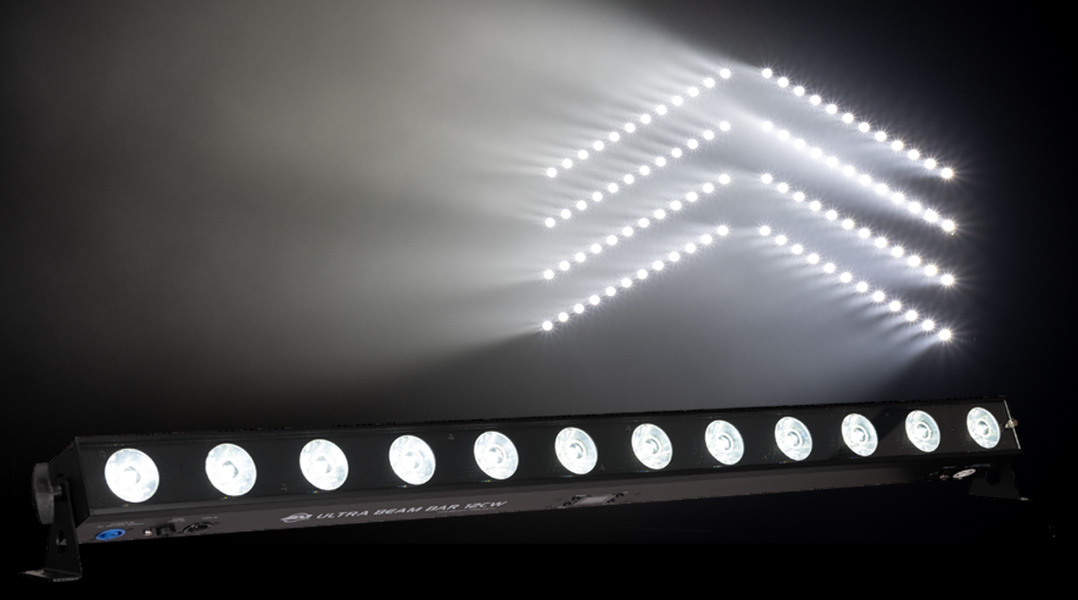 Raise The Bar: Introducing ADJ’s New Ultra Beam Bar 12CW Cool White LED Pixel Batten